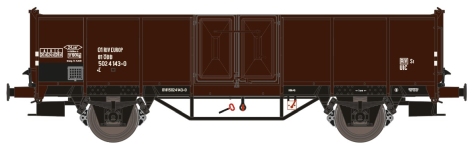 Exact-Train EX23965 - H0 - Offene Güterwagen E 01 RIV EUROP, ÖBB, Ep. IV